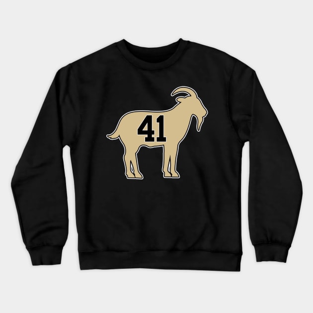 Alvin Kamara Goat #41 Crewneck Sweatshirt by TextTees